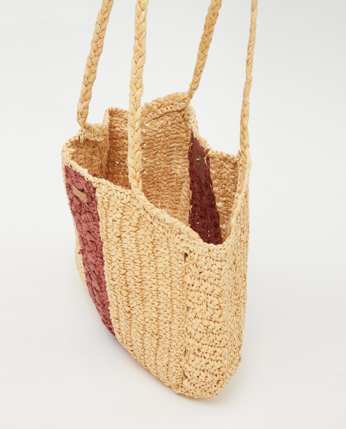Handmade raffia bag Natural 3