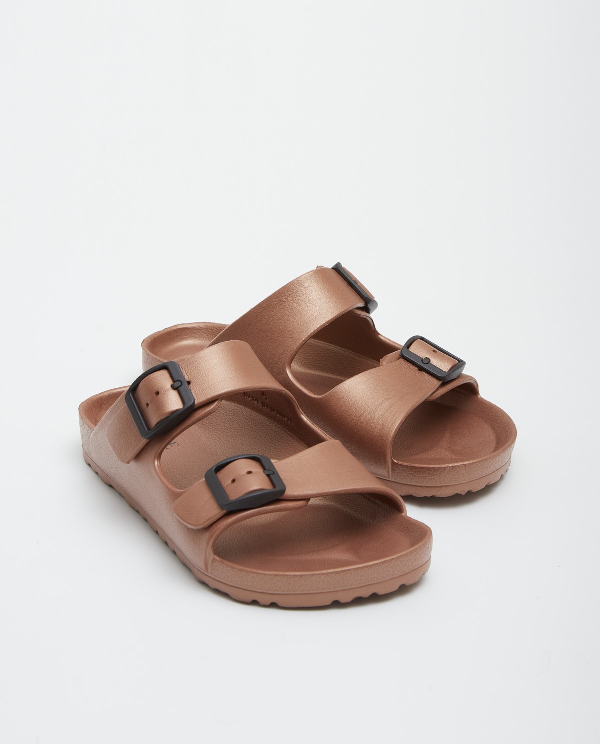 Buckled sandal Brown 1