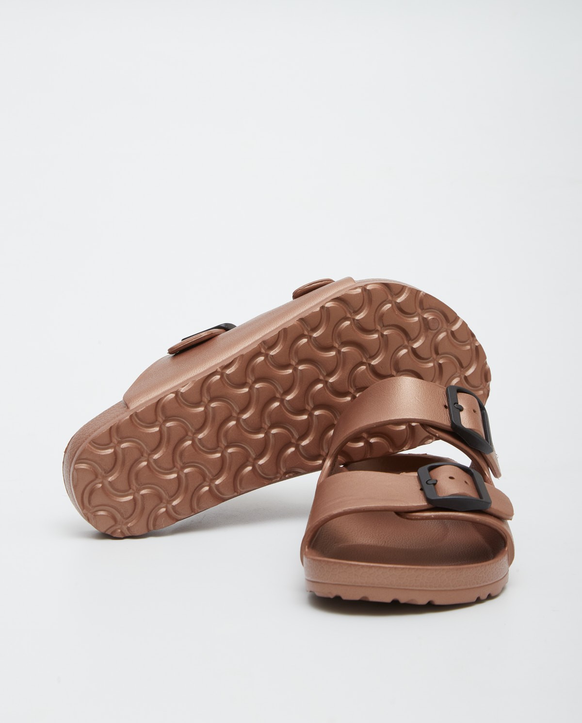 Buckled sandal Brown 4