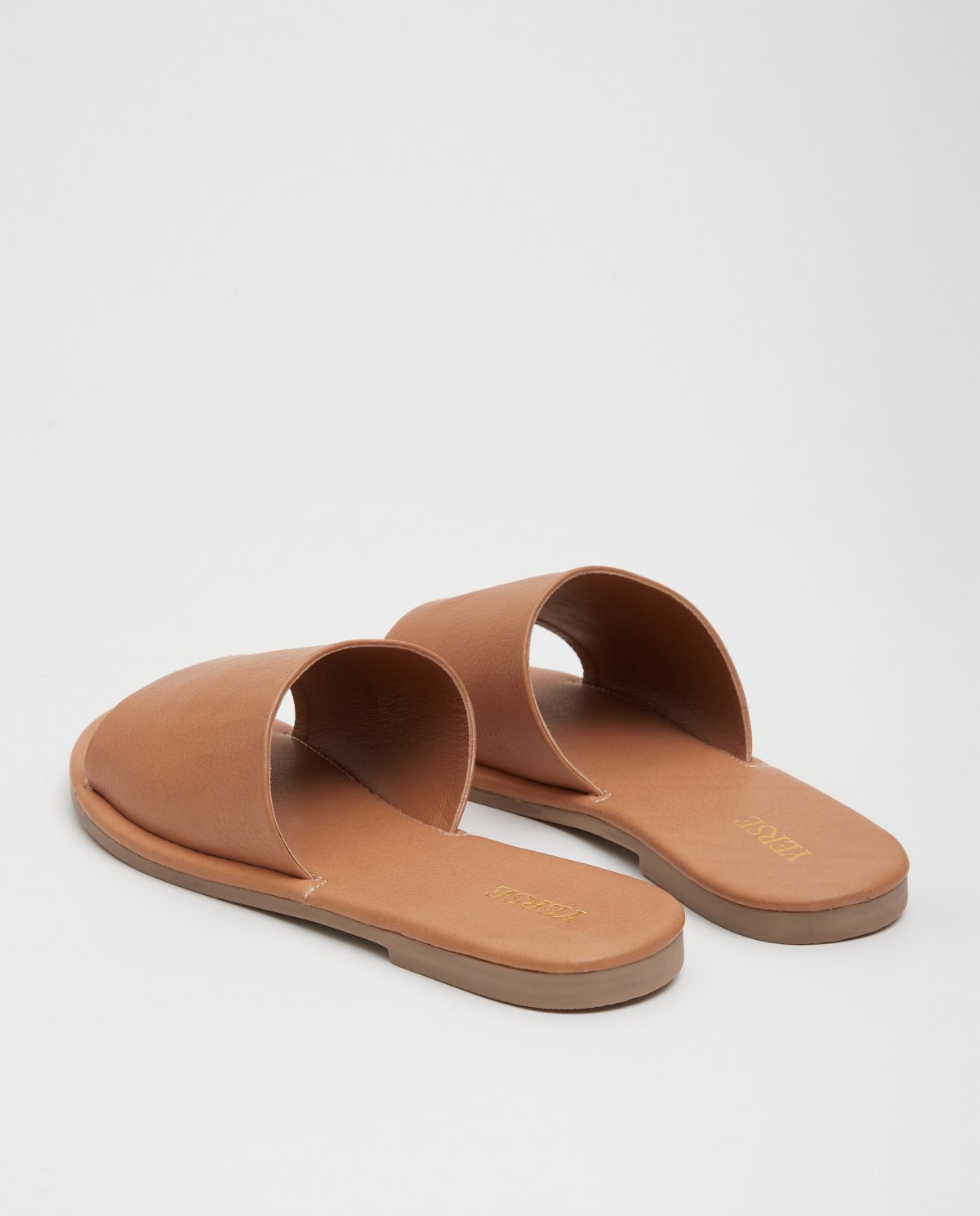 100% leather sandals CAMEL 1