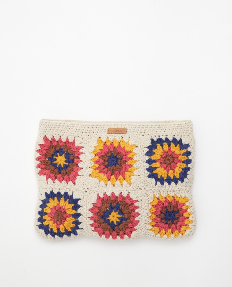 Pouch crochet Multicolor