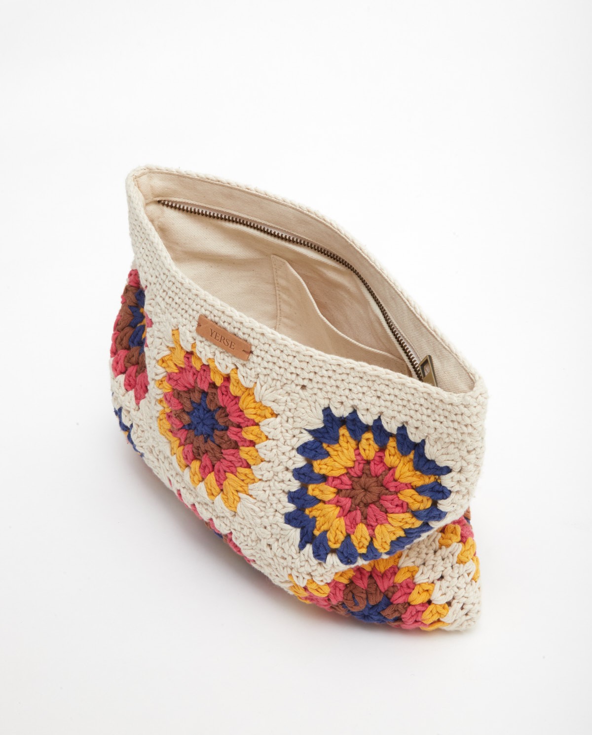 Crochet pouch Multicolor 1