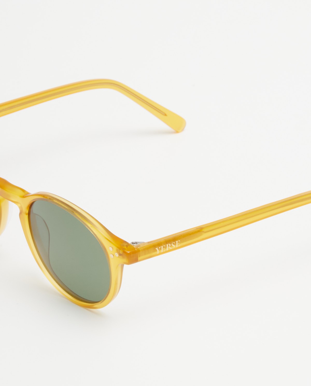 Gafas redondas carey Amarillo 3