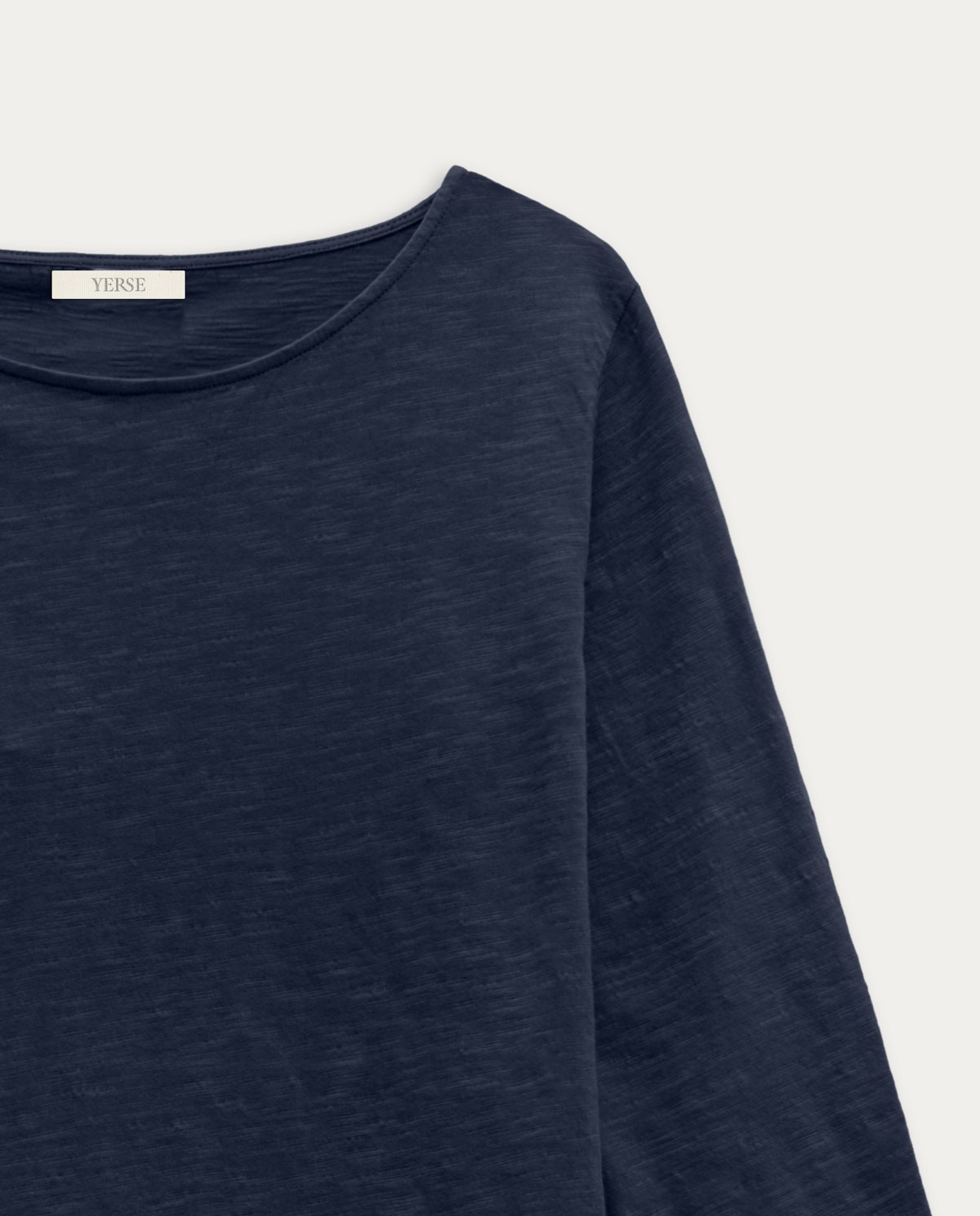 french sleeve t-shirt Navy 4