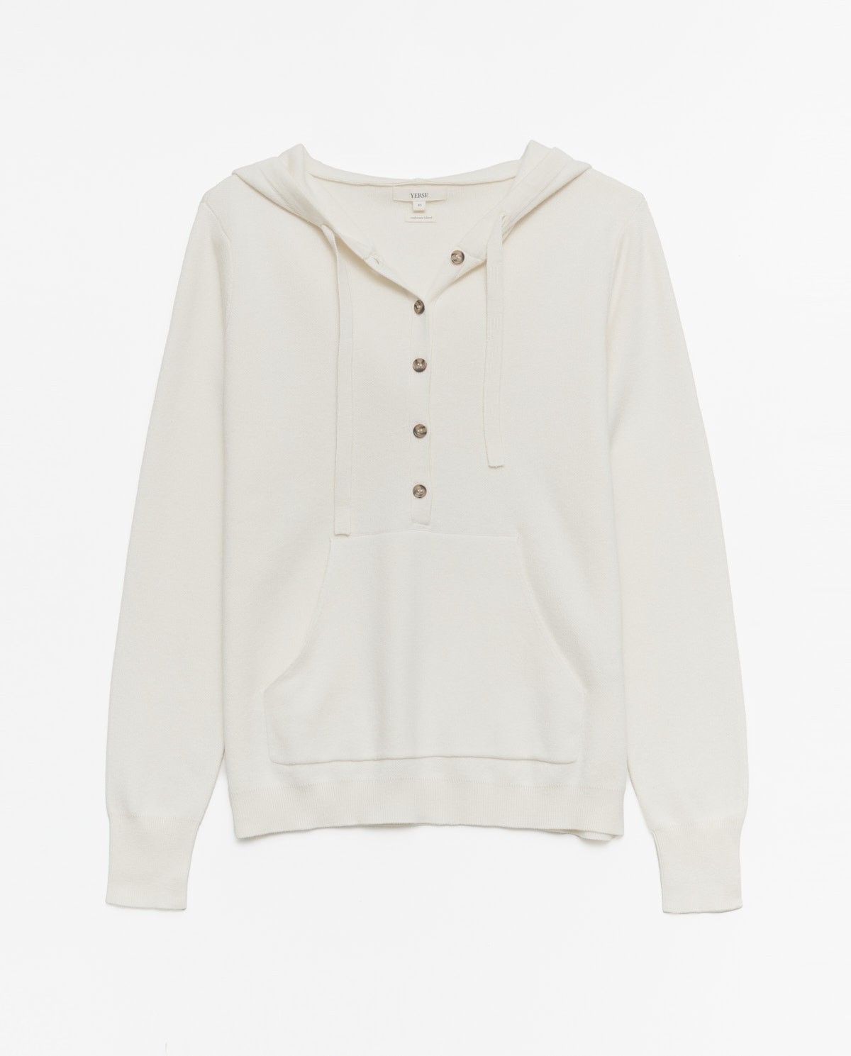 Sweat à capuche écru 5