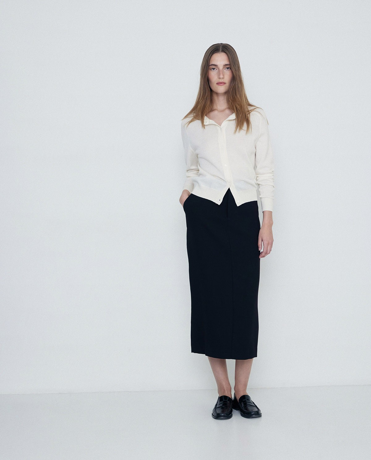 Tube skirt black