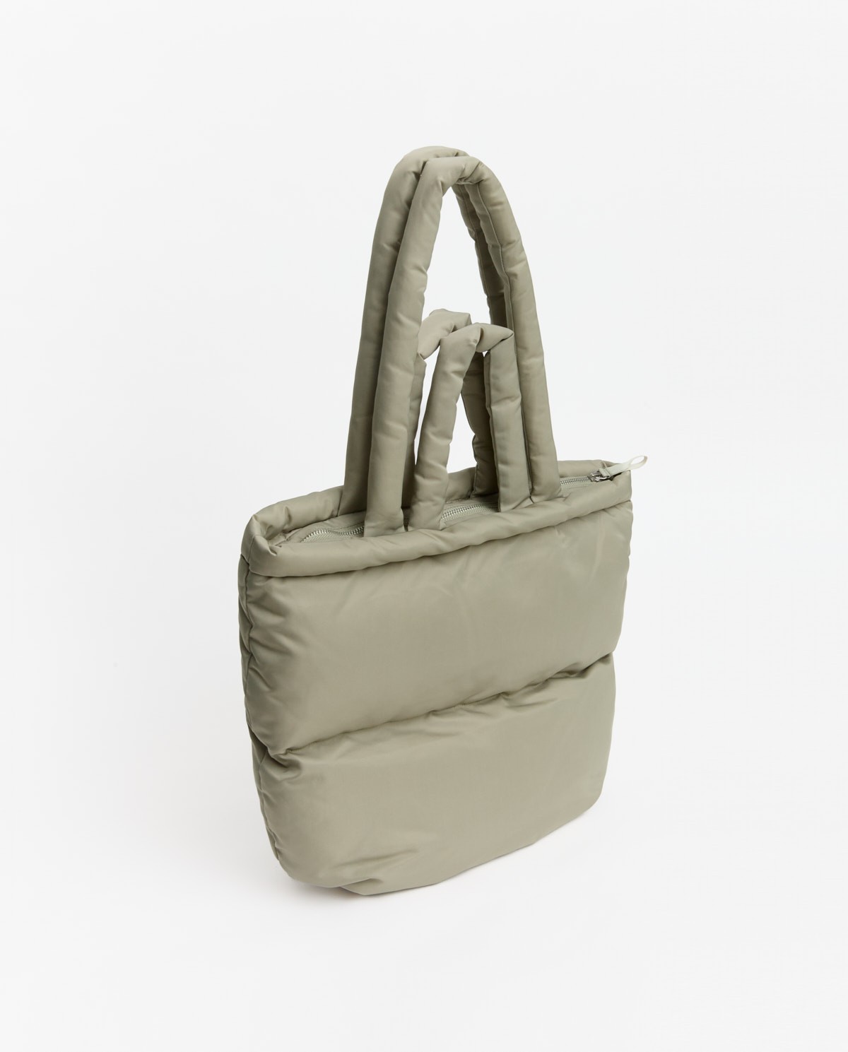Bolso acolchado verde deals