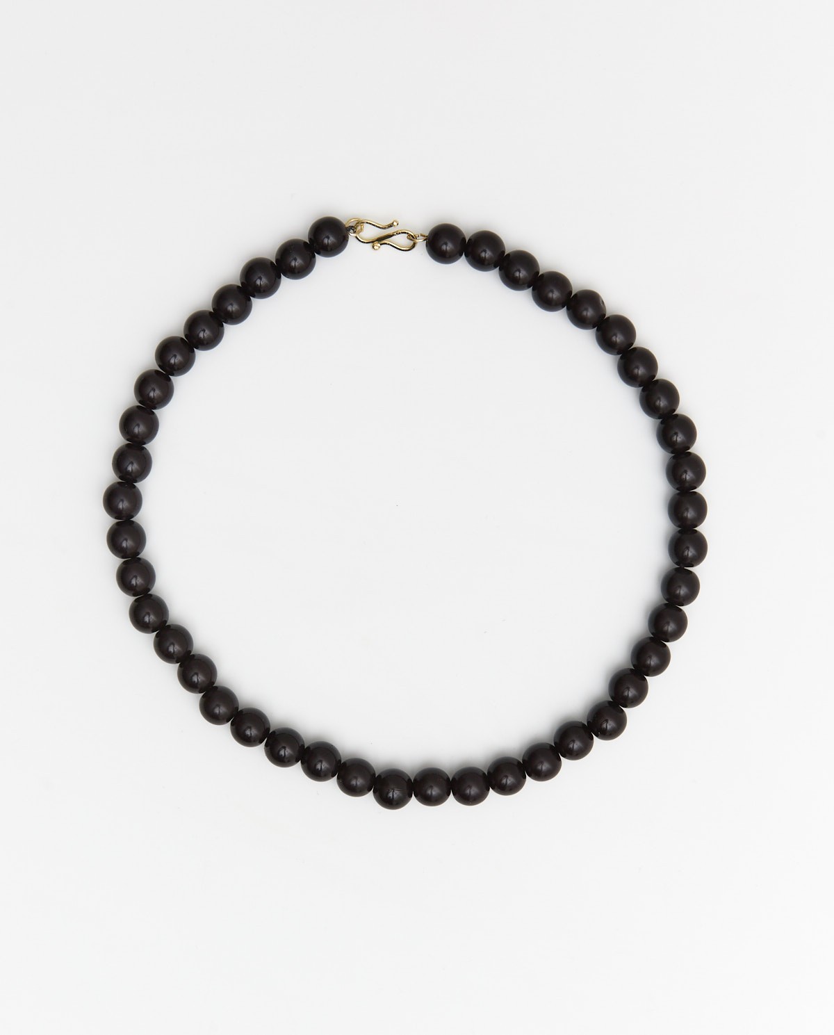 Collar bolas negro