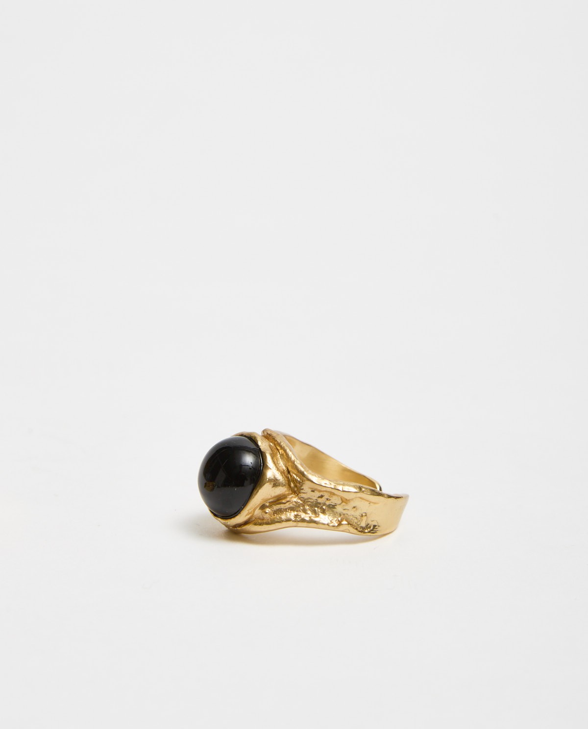 Anillo bola negro