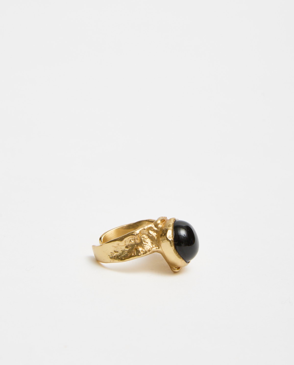 Anillo bola negro