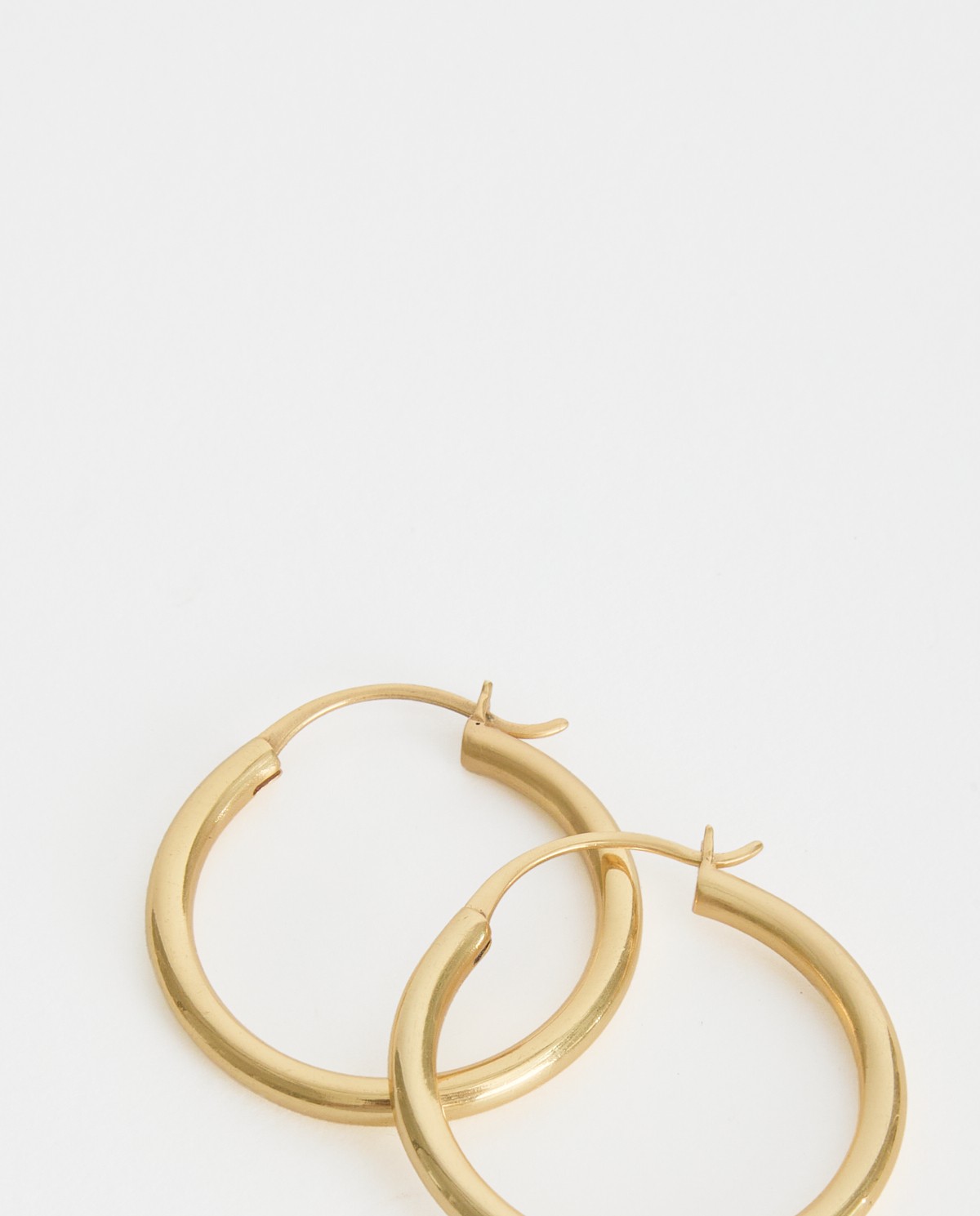 Pendientes aro dorado