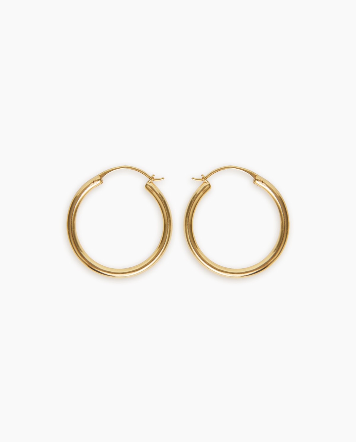 Pendientes aro dorado