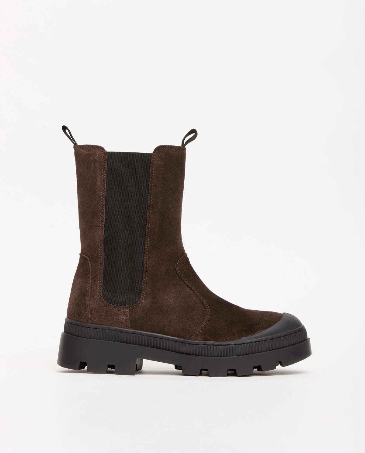 Chocolate leather Chelsea boot