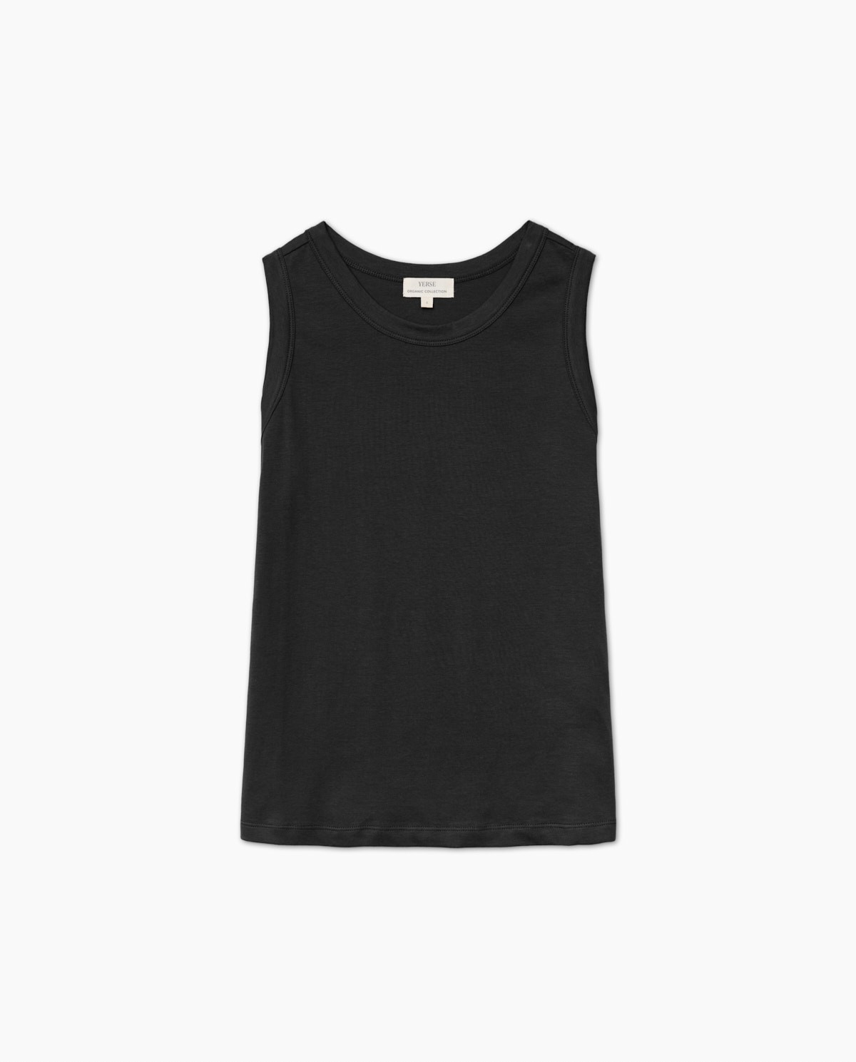 Top básico escote redondo negro 4