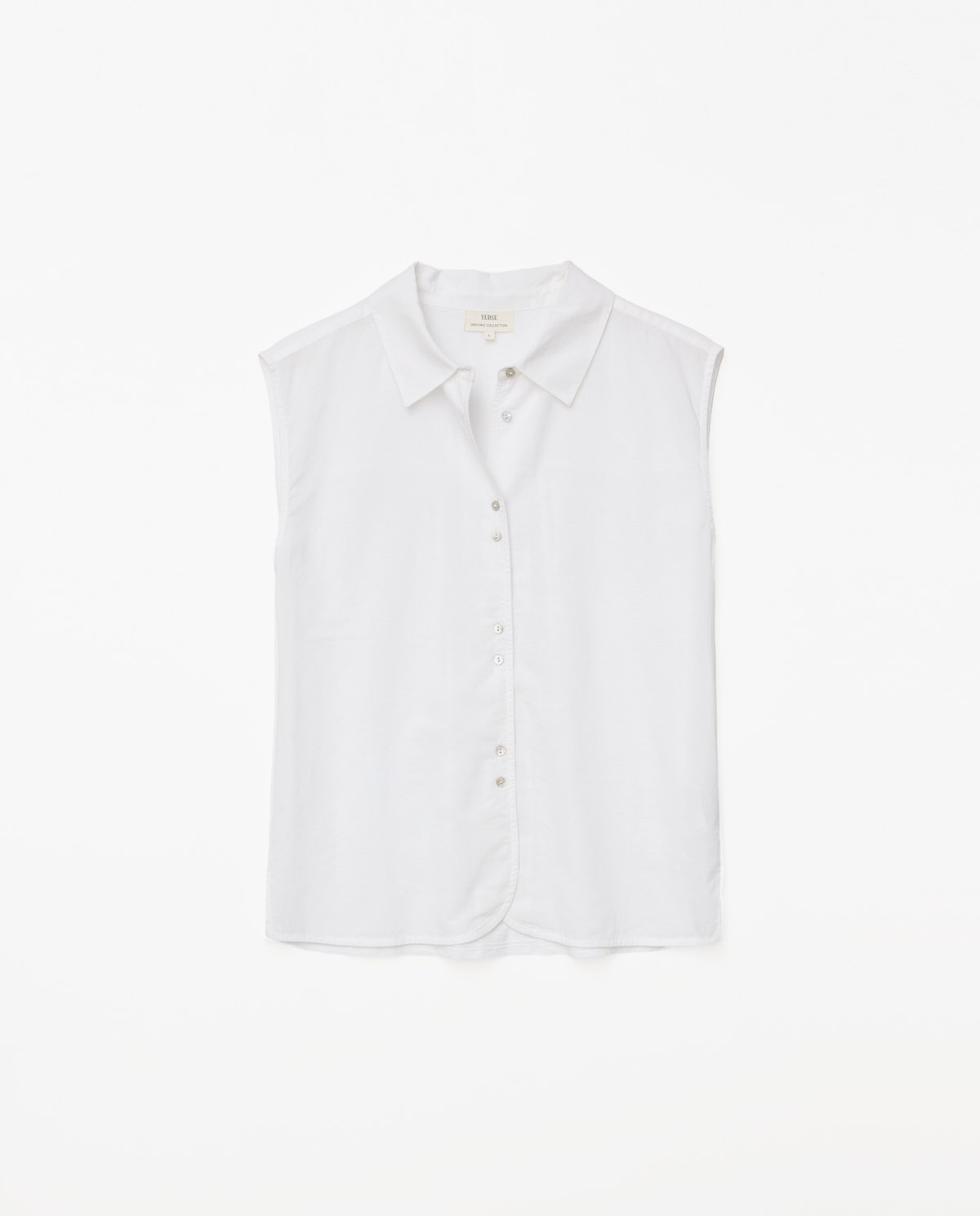 Camisa bimateria voile blanco 6