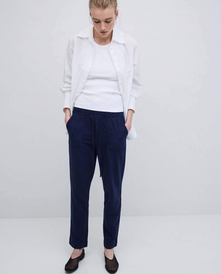 Pantalones jogger azul oscuro