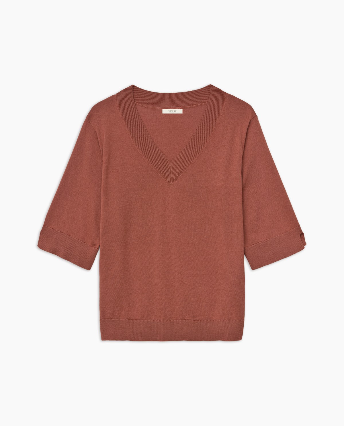 Jersey manga corta terracota 7