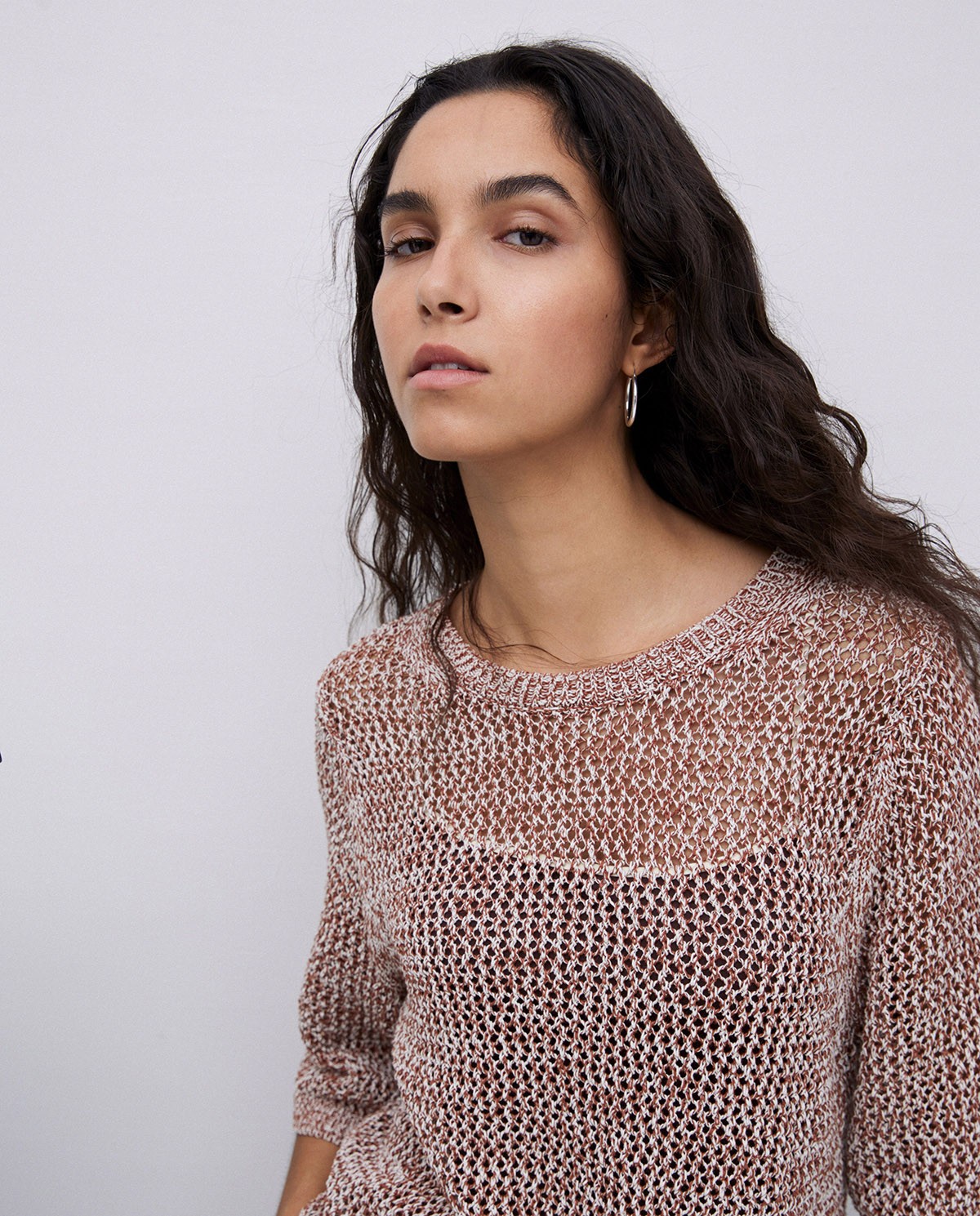 Jersey calado terracota 3