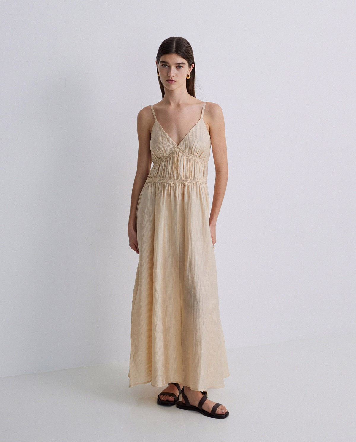 Vanilla empire-cut long dress 2