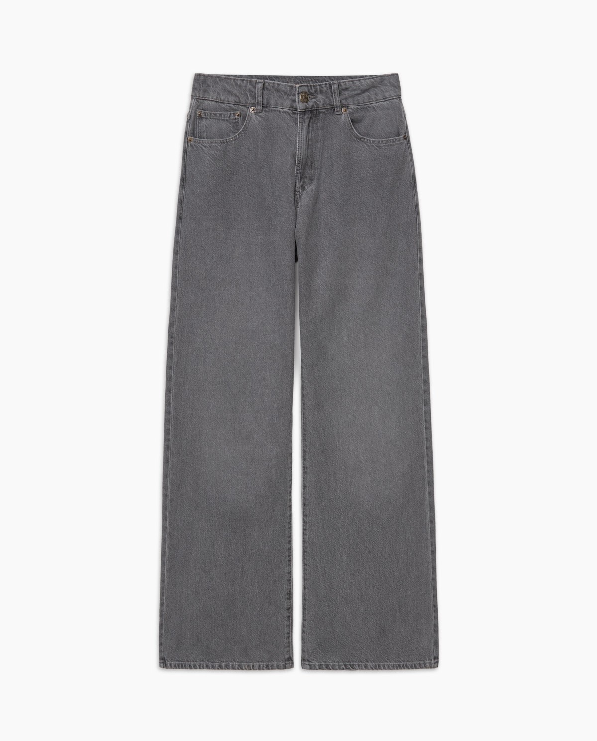Jeans amples gris
