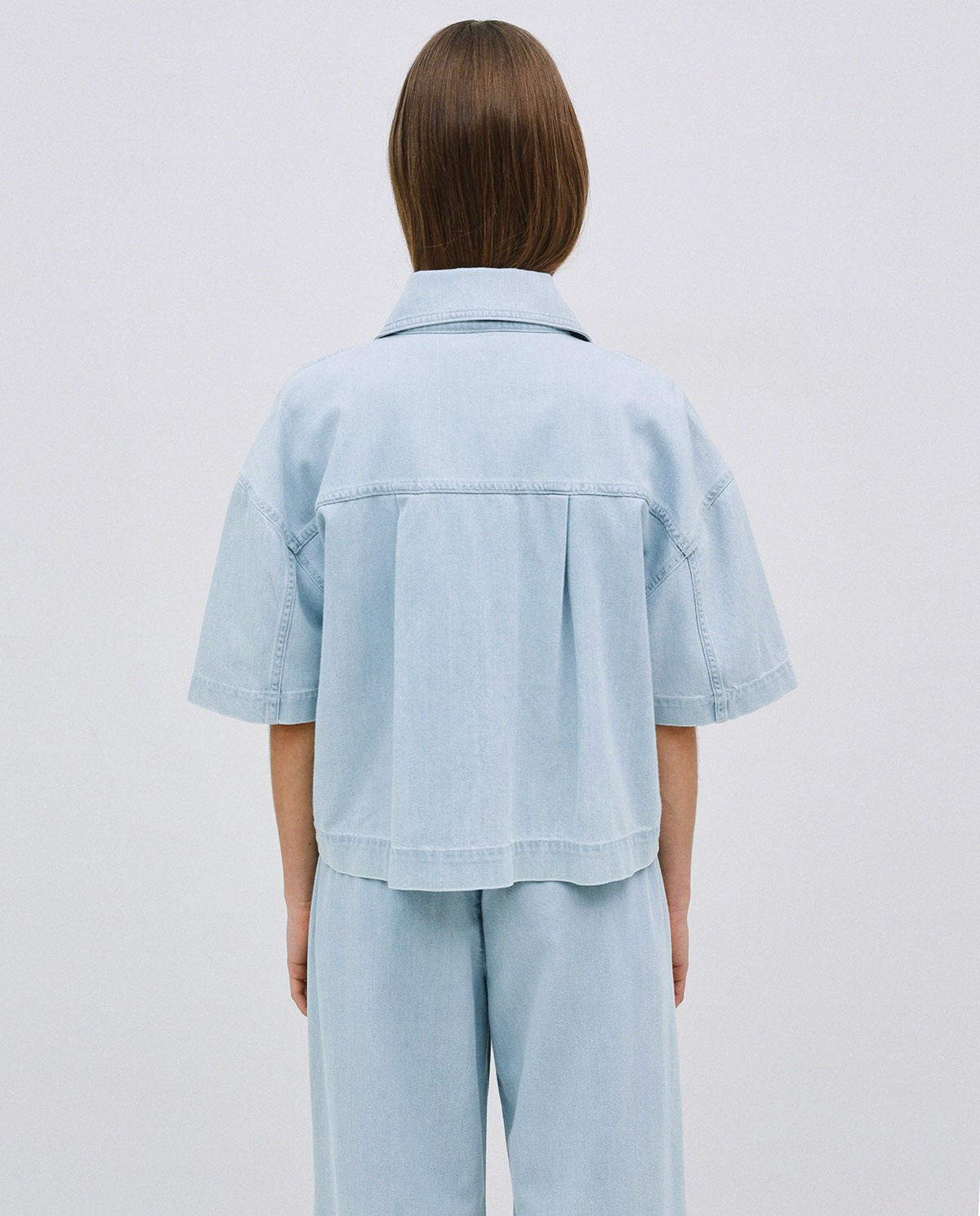 Jaqueta denim tencel blau 3