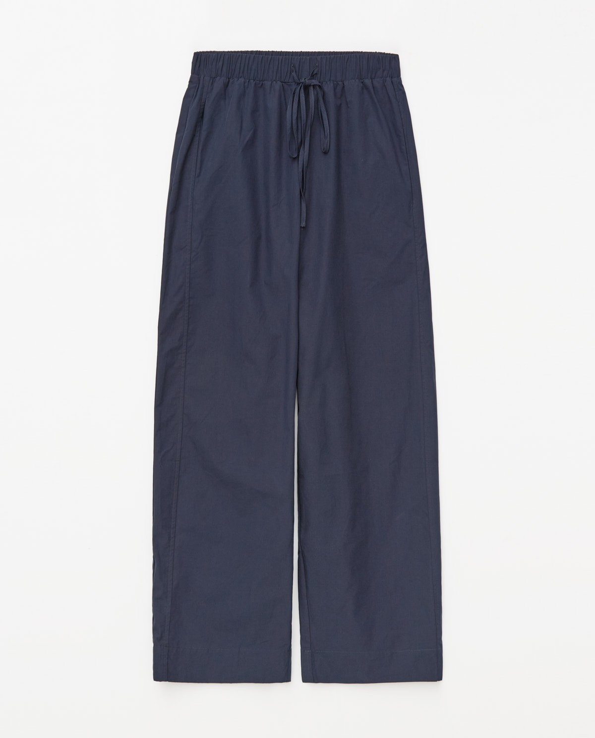 Pantalon balloon fit 100 % coton bleu foncé 7