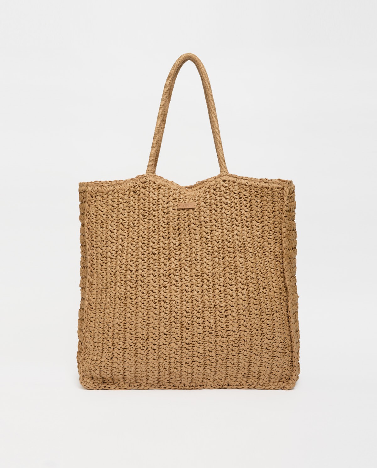 Natural raffia shopper bag 3