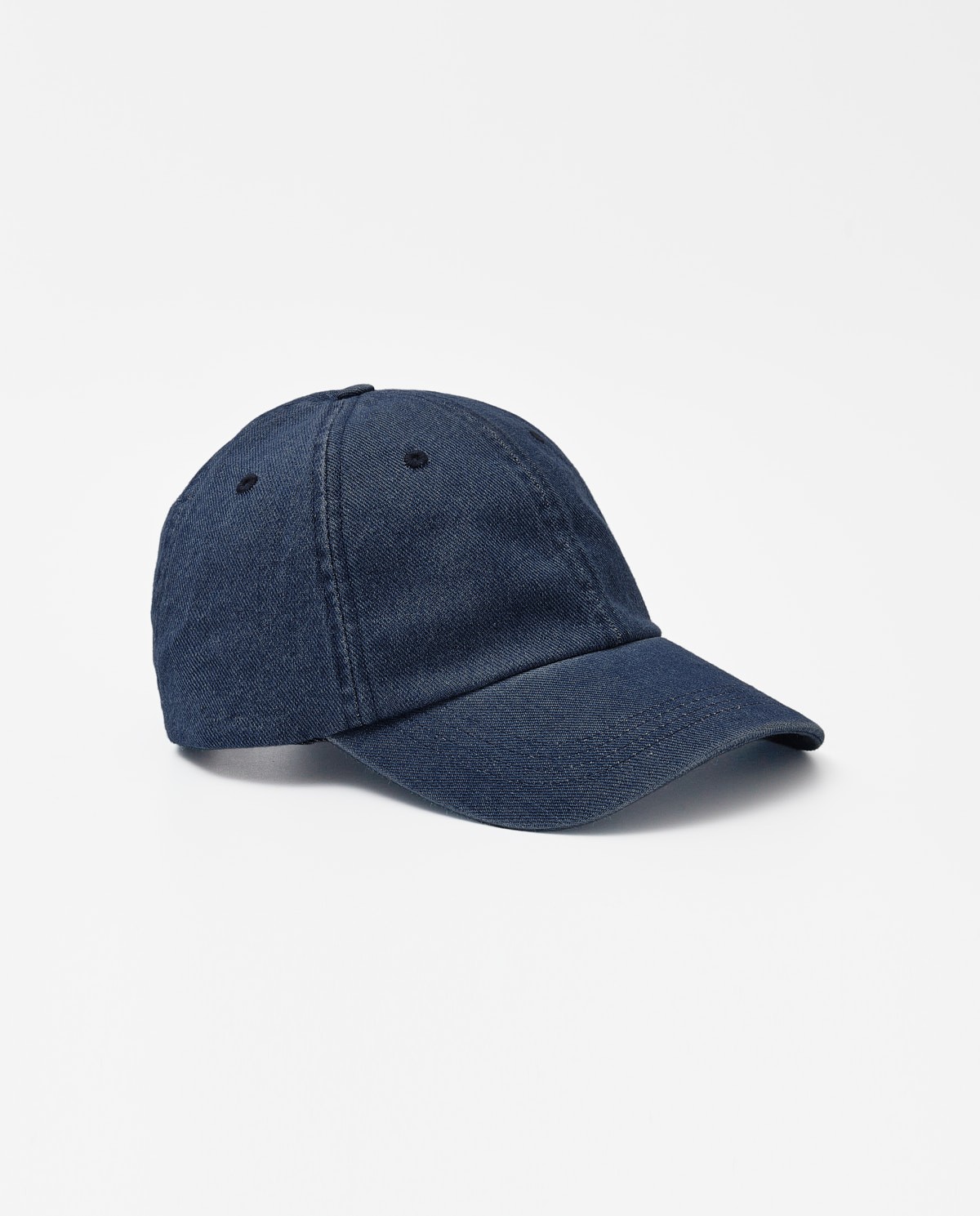 Gorra ajustable denim azul índigo 2