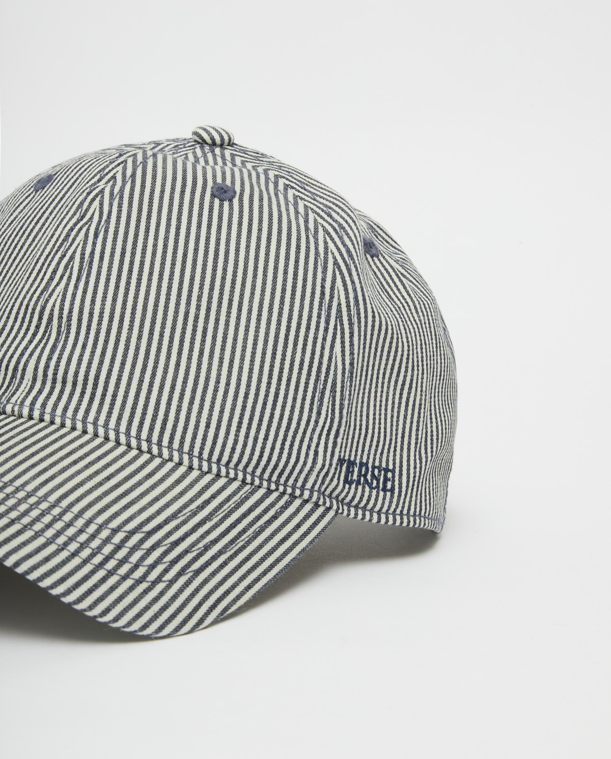 Gorra ajustable rayas gris 2