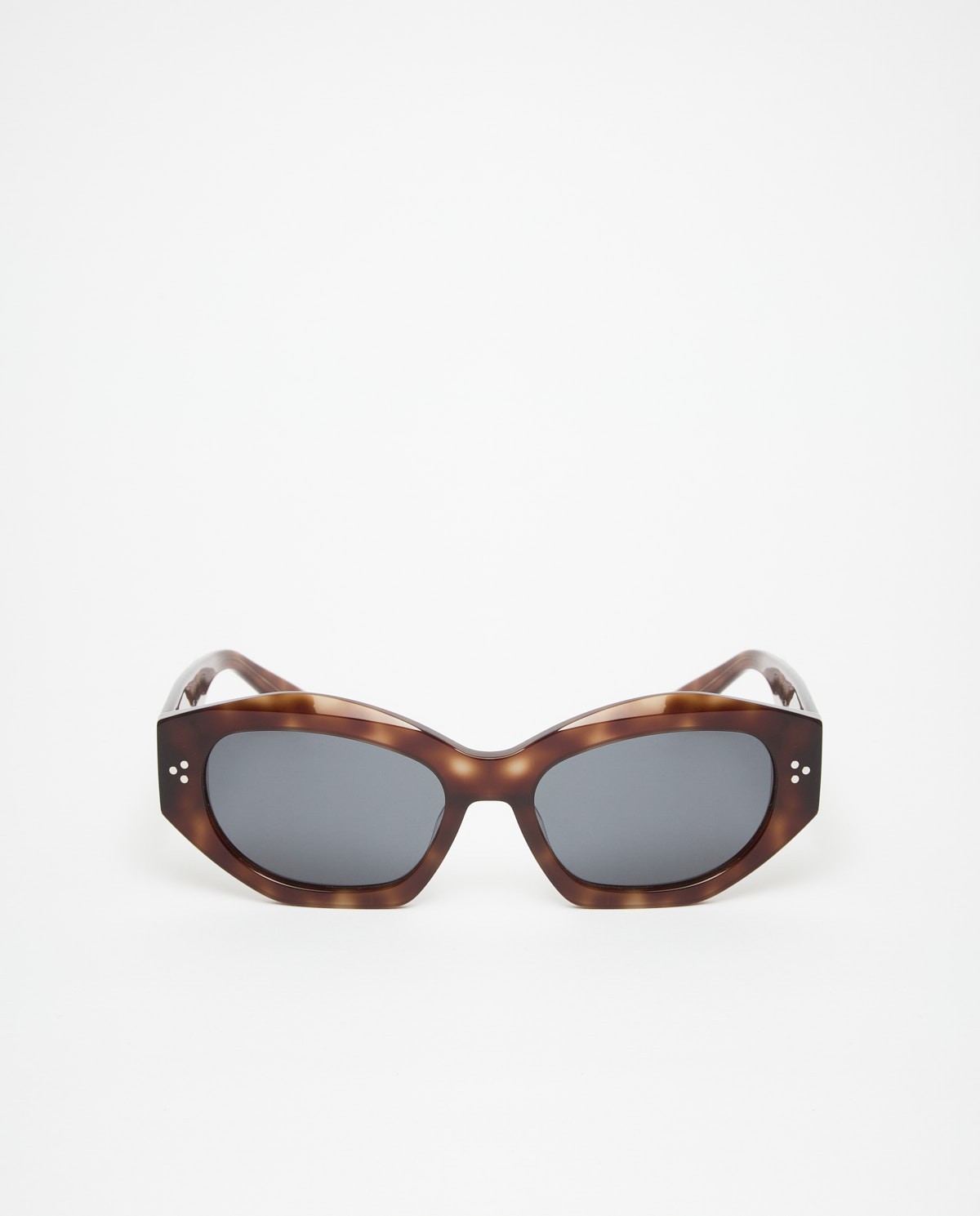 Gafas de sol hexagonales chocolate 3