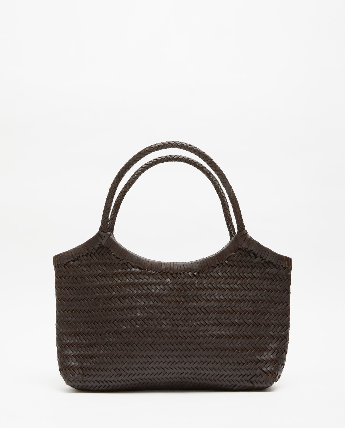 Chocolate handmade leather bag 2