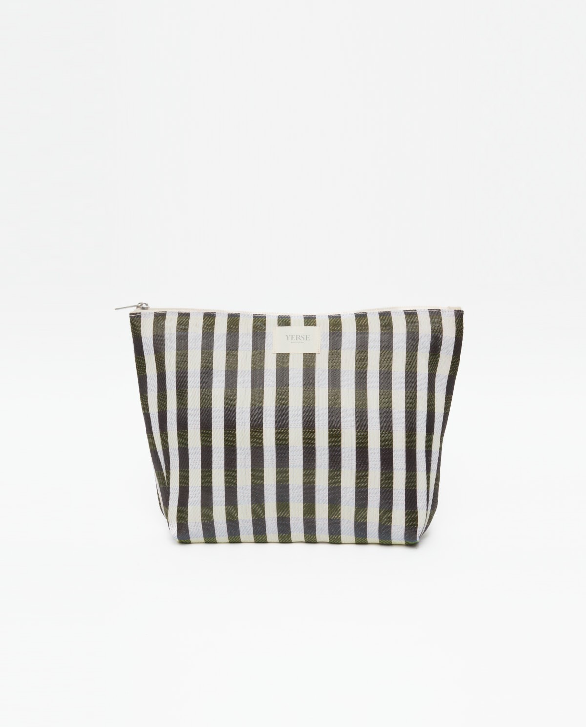 Black chequered clutch 1