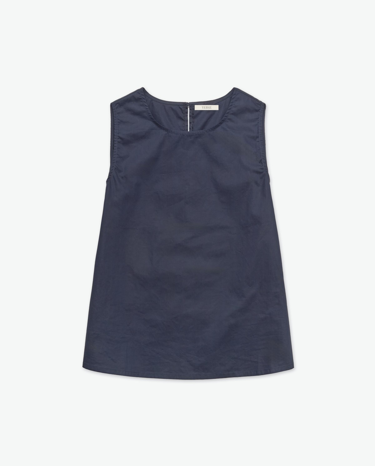 Top popelín azul oscuro 6
