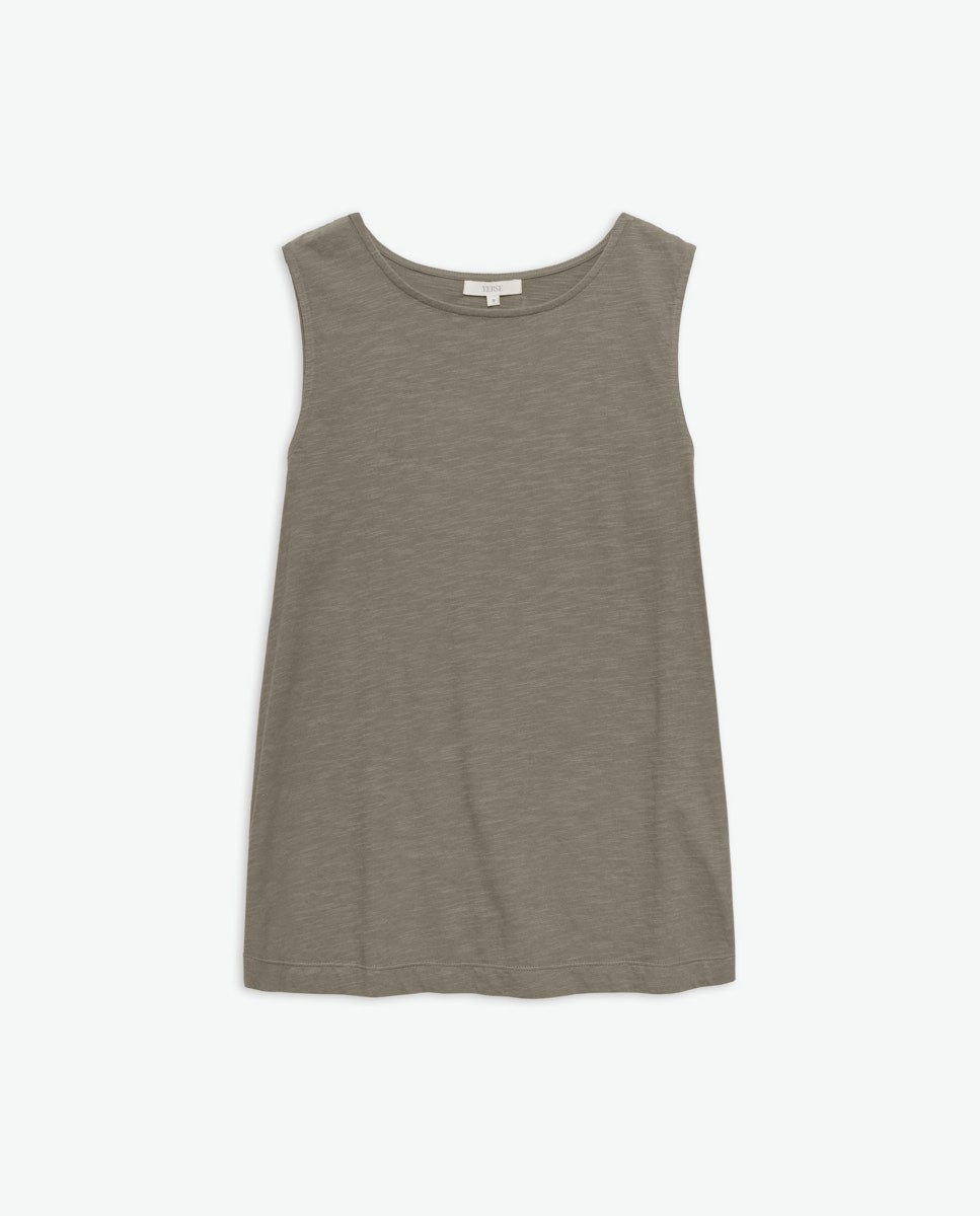 Top algodón flamé caqui 6
