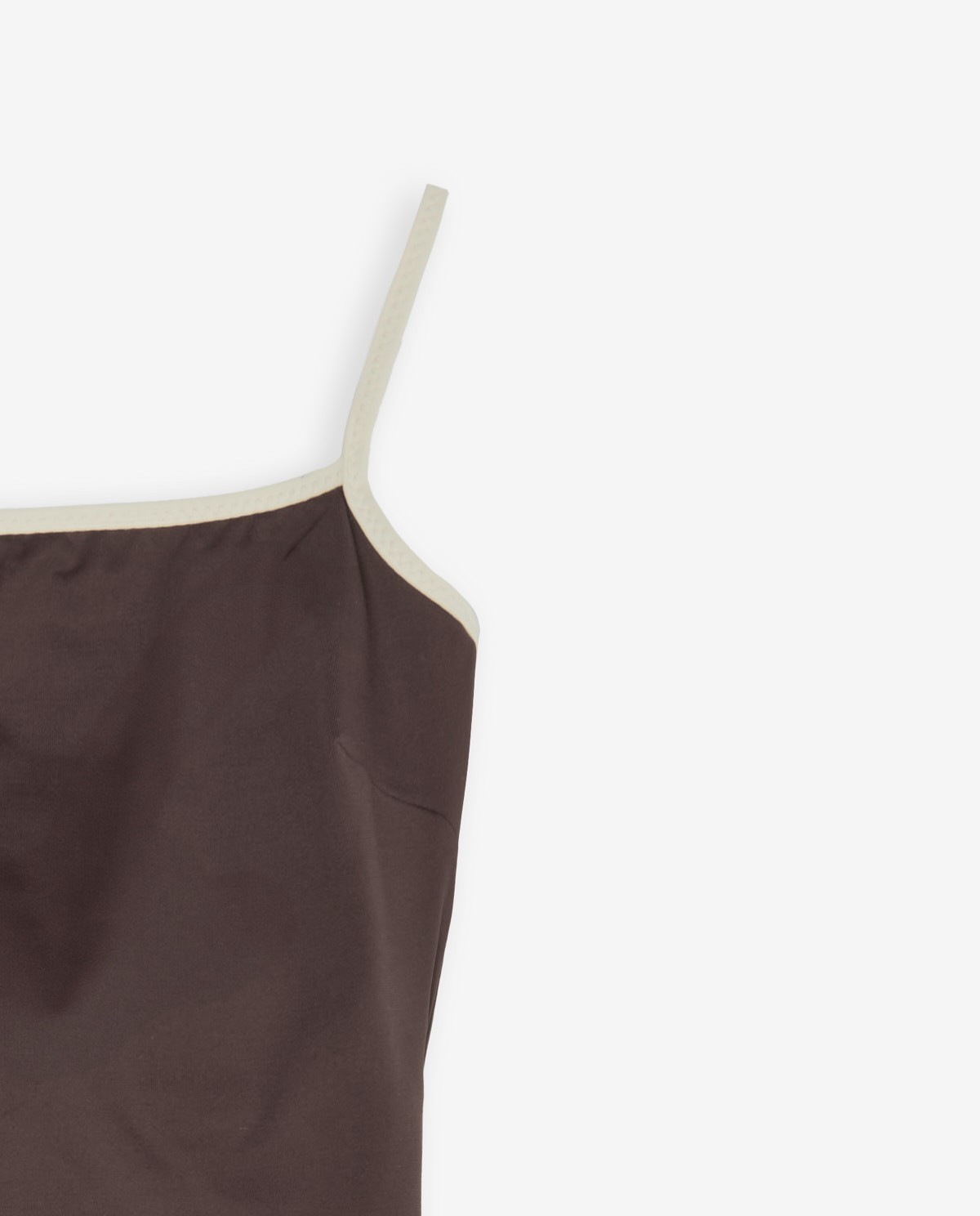Maillot de bain à armatures chocolat 5