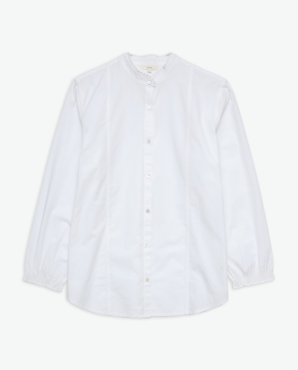 Camisa 100% algodón cuello mao blanco - Camisa 100% algodón 7