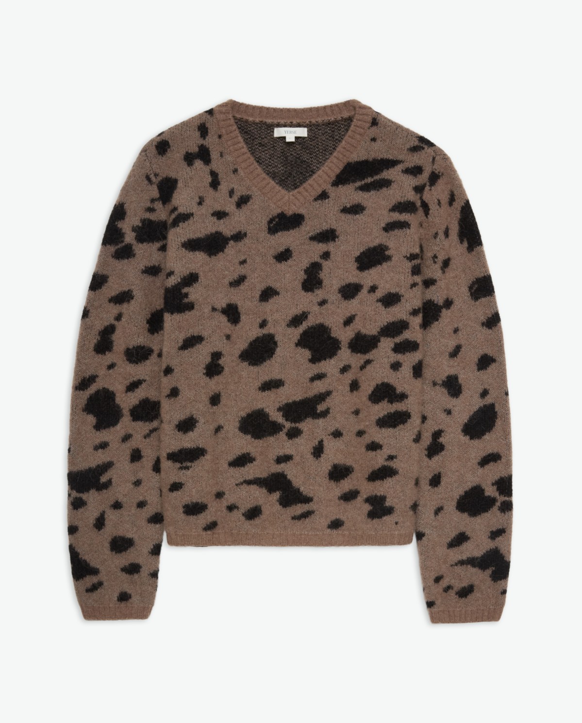 Jersey animal print blanco y negro
