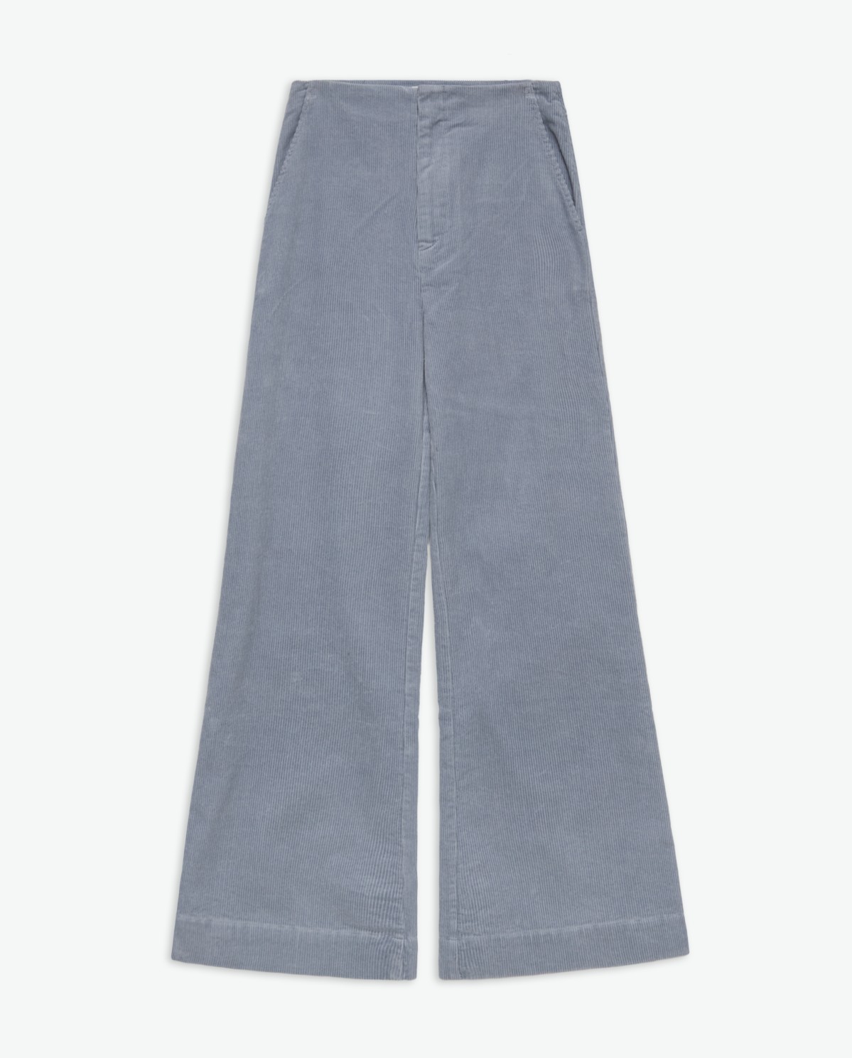 Pantalons campana pana blau