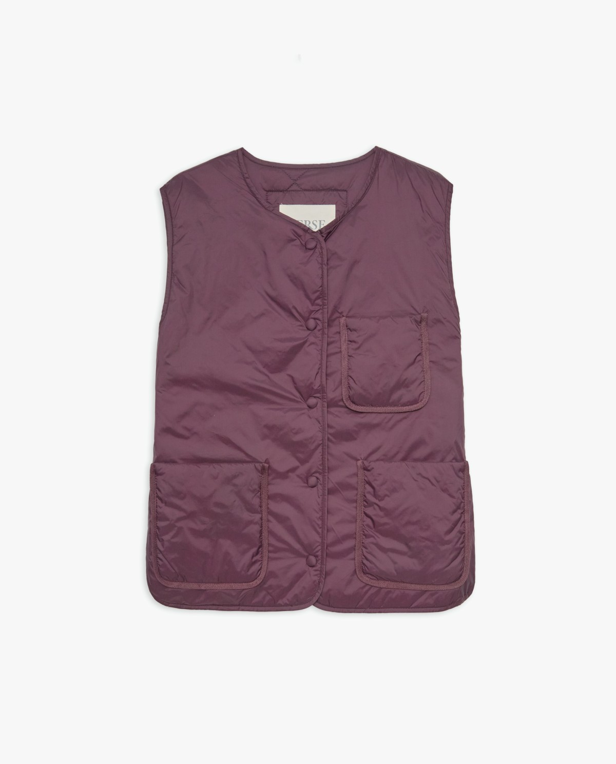 Chaleco Water Repellent berenjena