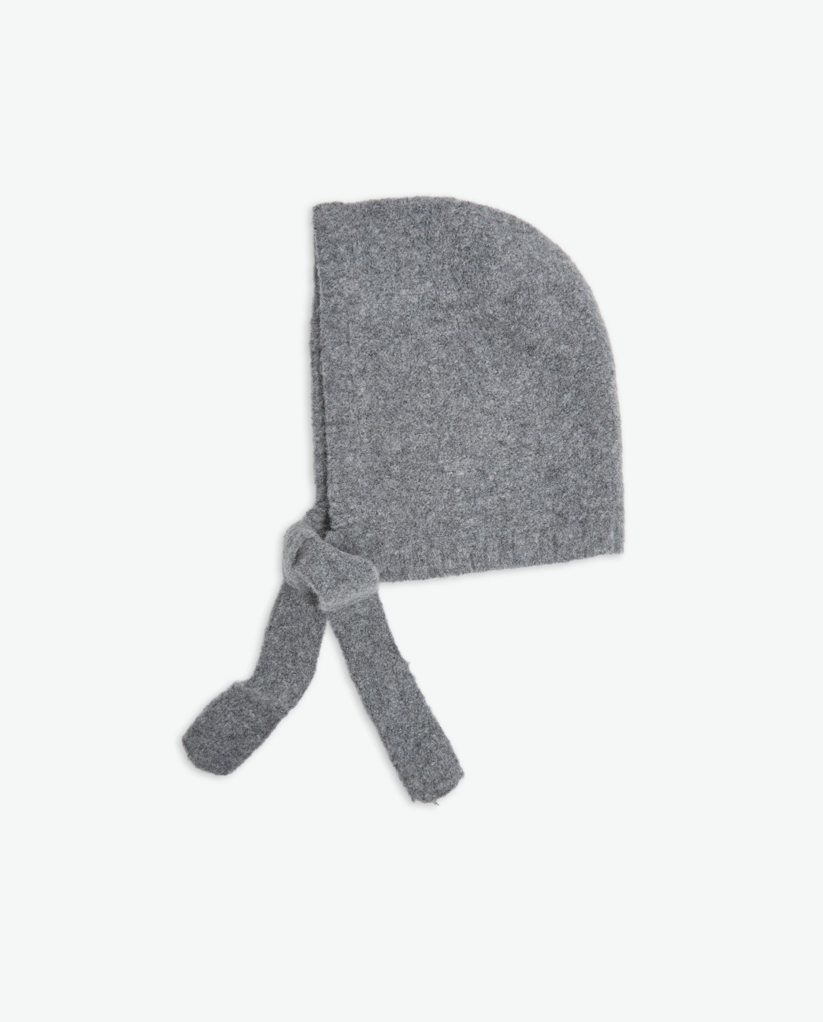 Grey wool-blend balaclava woman Yerse - Front view 2