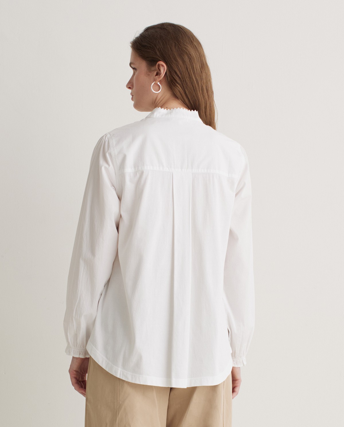 Camisa 100% algodón cuello mao blanco - Camisa 100% algodón 4