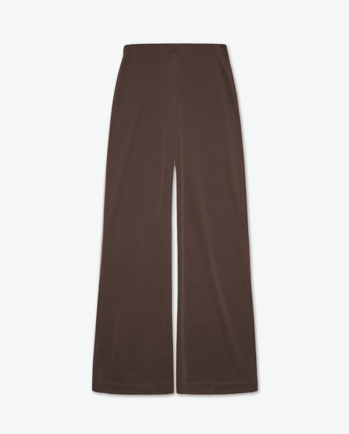 Brown fluid wide-legged pants - Wide-legged pants 6
