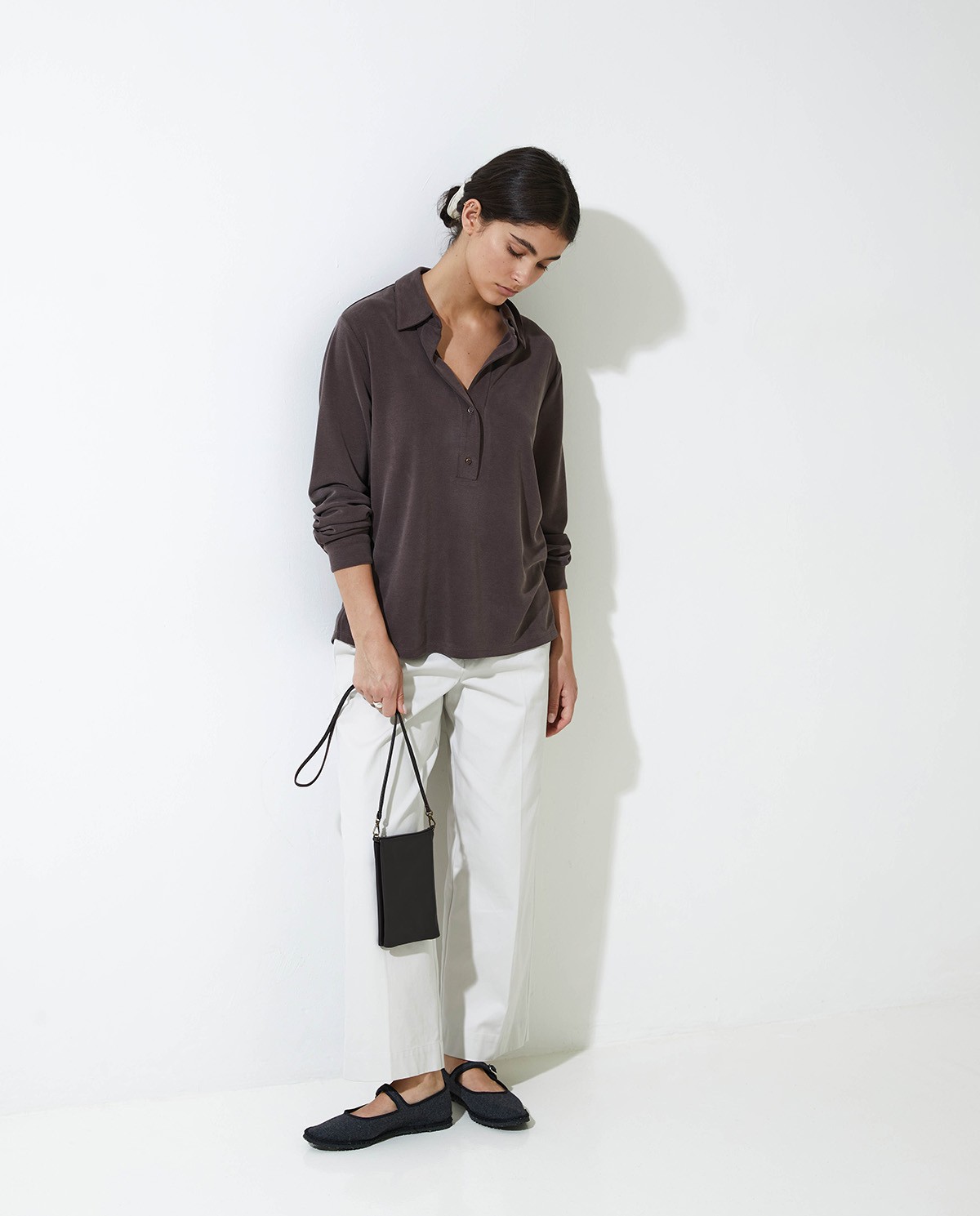 Camisa punto cuello polo - Camisa de punto 3