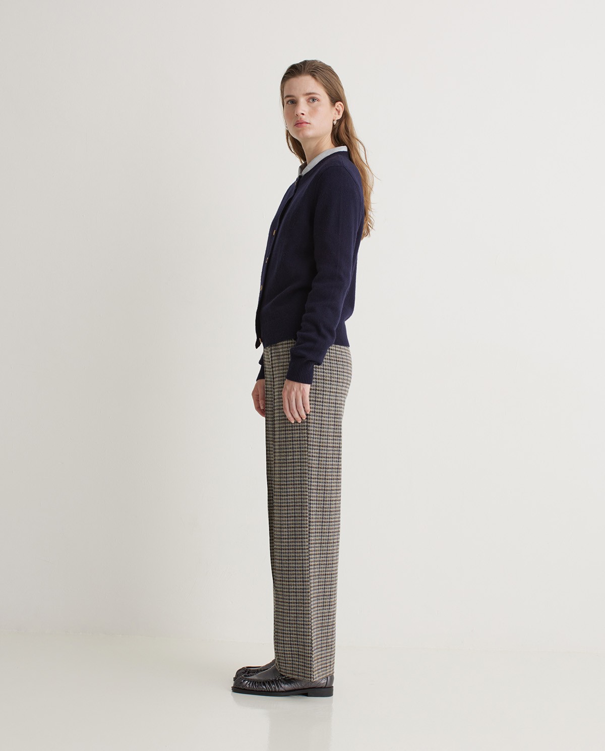 Pantalons amples pota de gall gris - Pantalons amples punt 3