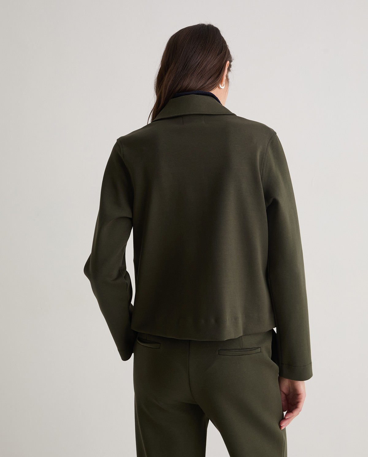 Khaki cotton short jacket - Short jacket 5