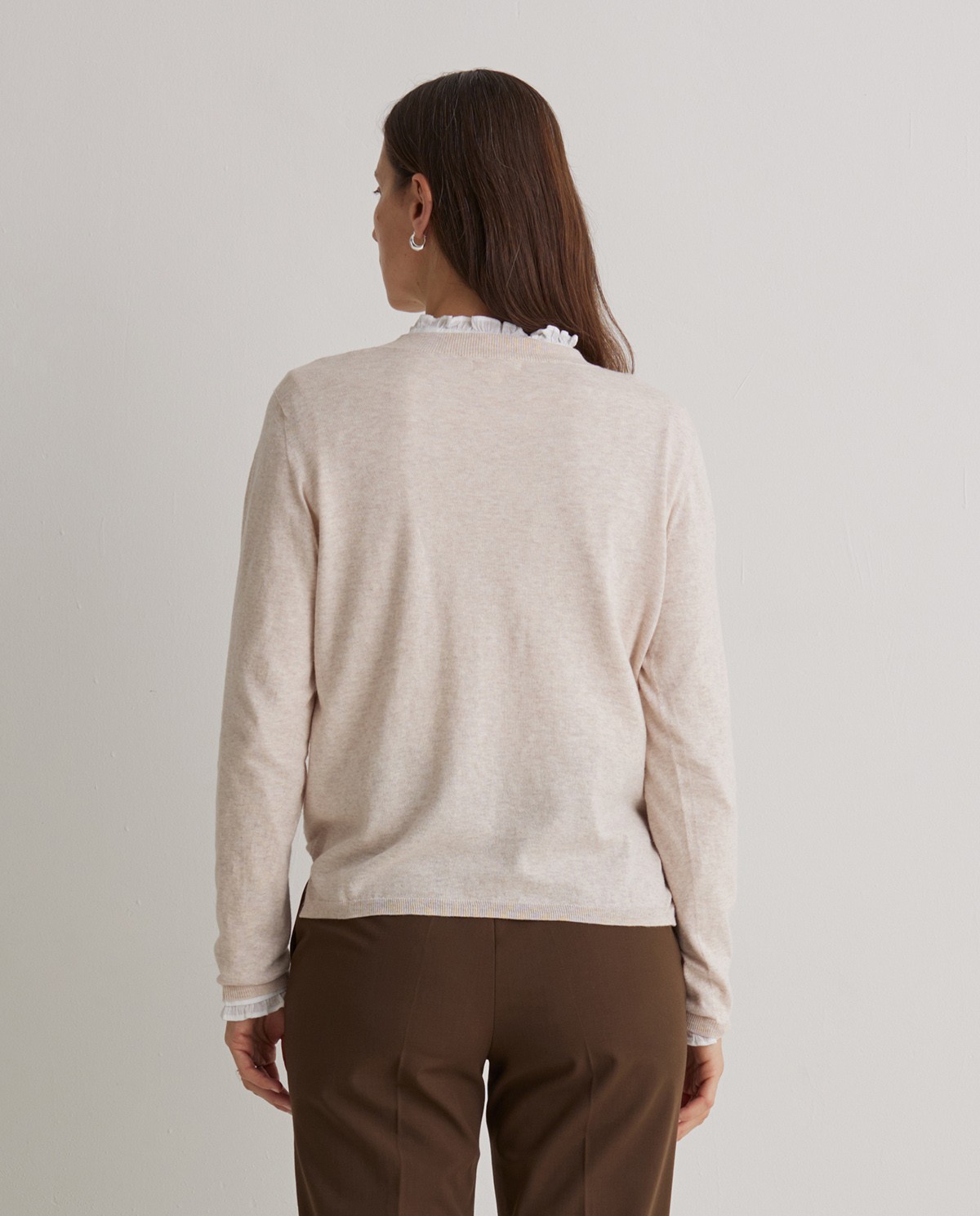 Pull col rond en coton bio - Pull 100% coton bio 3