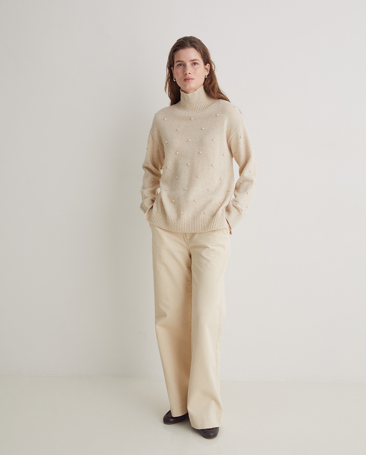 Jersey mezcla lana punto crudo - Jersey confeccionado con lana RWS y fibras recicladas 5