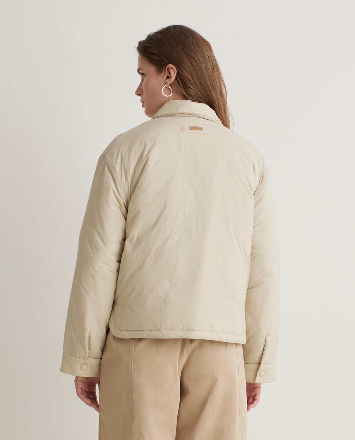 Chaqueta corta Water Repellent crudo - Chaqueta corta acolchada 6