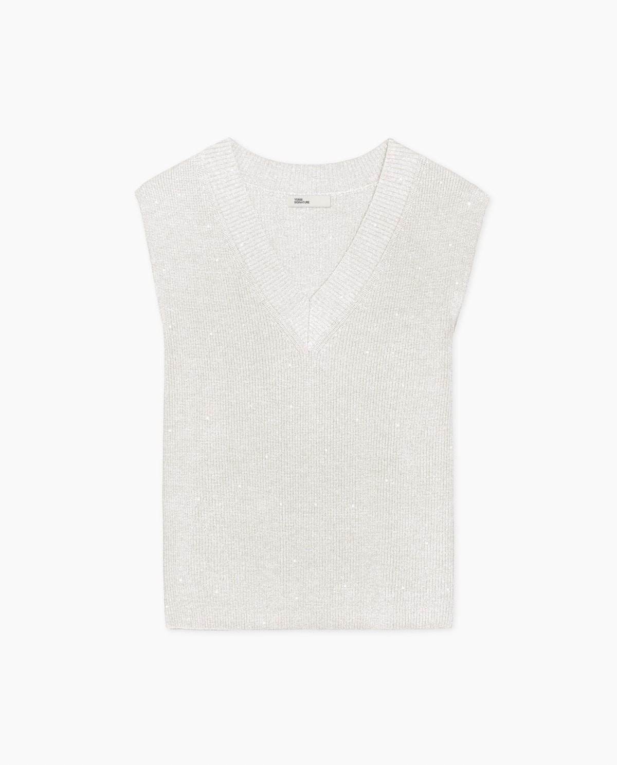 Armilla de punt minilluentons cru