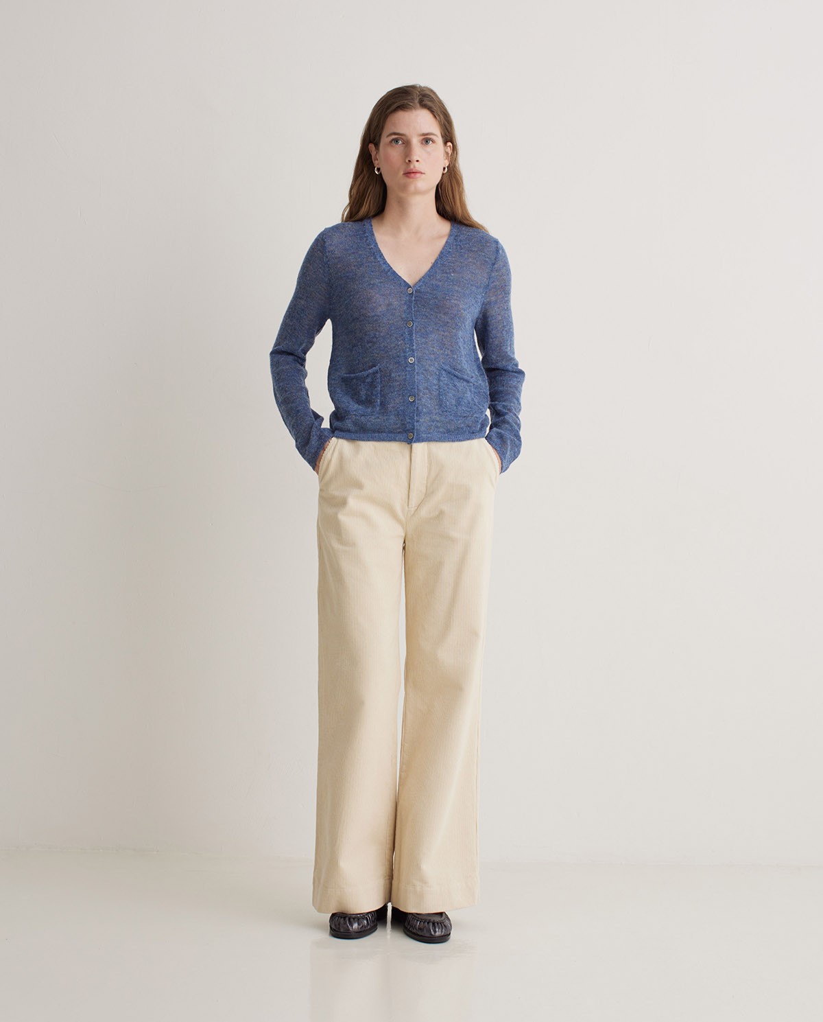 Pantalons campana pana cru - Pantalons de pana 2
